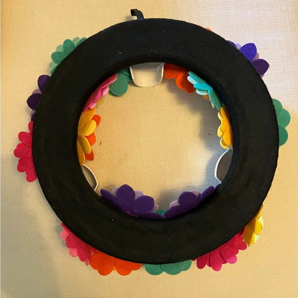 Target Dia de Los Muertos Sugar Skull Wreath
